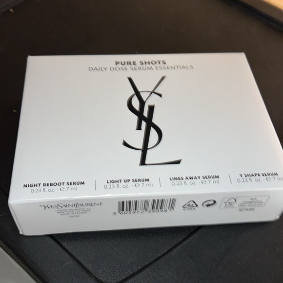 NIB Yves Saint Laurent Travel Size Pure Shots Daily Dose Serum Essentials Set - Picture 2 of 7